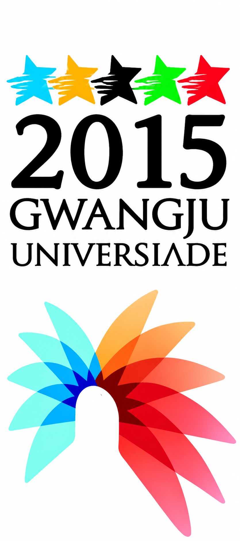 Logo der Sommer-Universiade 2015 in Gwangju